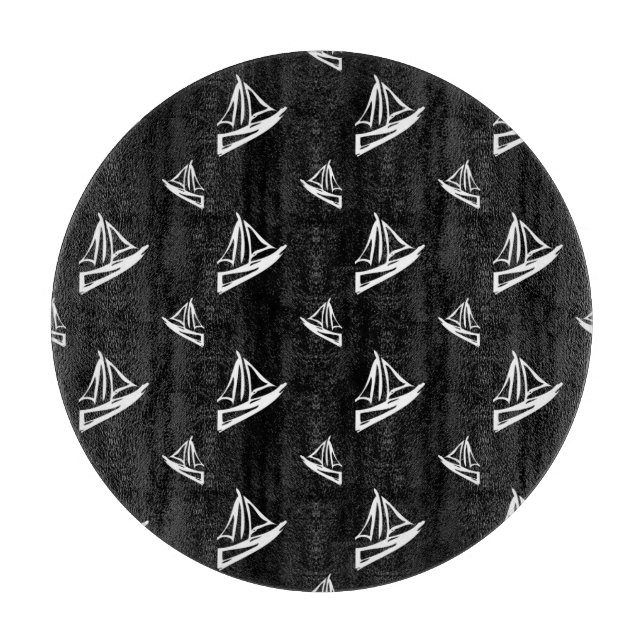 Tabla De Cortar Modelo incompleto del velero (Anverso)