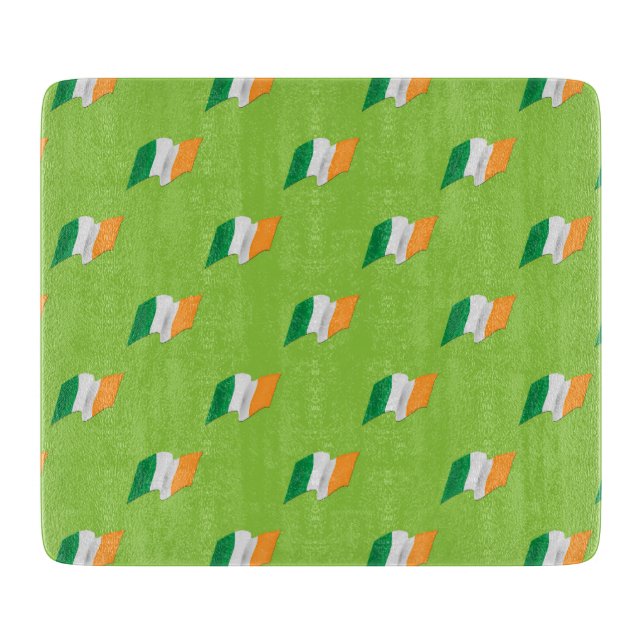 Tabla De Cortar Modelo irlandés de la bandera (Anverso)