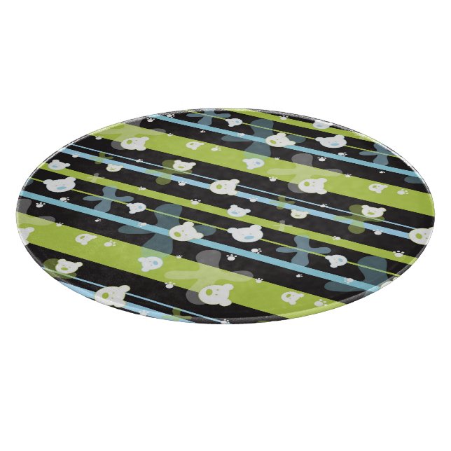 Tabla De Cortar Modelo lindo con pocos osos (Borde)