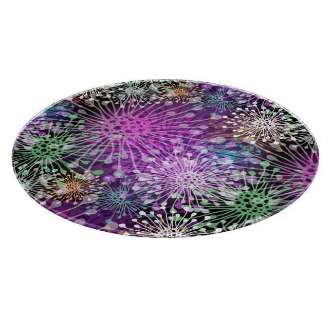 Tabla De Cortar Modelo manchado vivo (Borde)