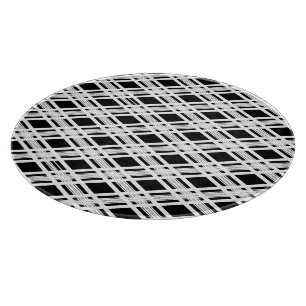 Tabla De Cortar Modelo rayado de la tela escocesa