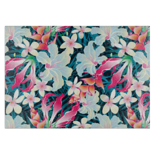 Tabla De Cortar Modelo tropical colorido