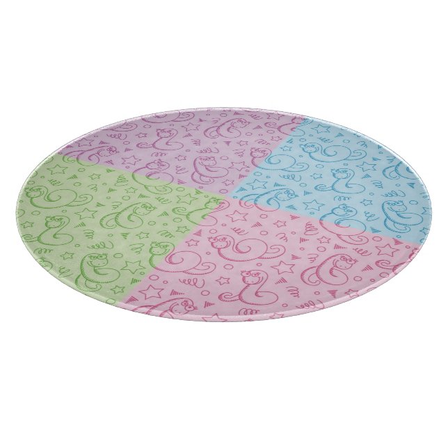 Tabla De Cortar modelos con las serpientes (Borde)