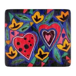Tabla De Cortar Modern hearts