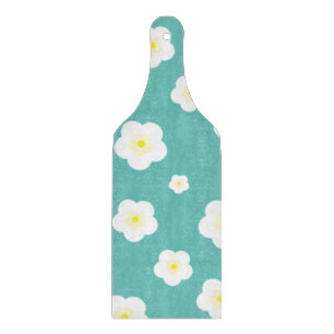 Tabla De Cortar Moderno gradiente de flores de margarita de primav