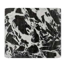 Tabla De Cortar Moderno negro y blanco