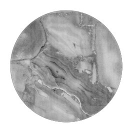 Tabla De Cortar Moderno tablero de corte de piedra de mármol gris