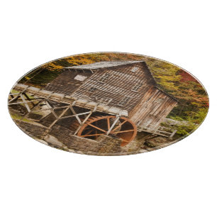 Tabla De Cortar Molino de Grist Glade Creek, Parque Estatal Babcoc