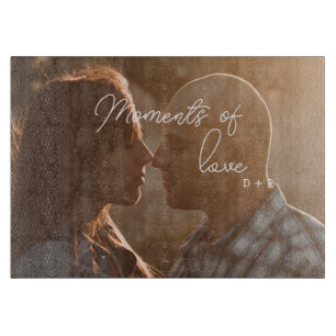 Tabla De Cortar Momentos de amor, pareja enamorada