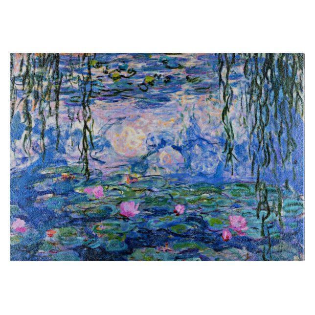 Tabla De Cortar Monet - Lilies de agua, 1919, rosa, (Anverso)