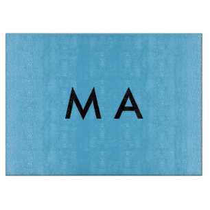Tabla De Cortar Monograma simple añade tu letra nombre hombre mini