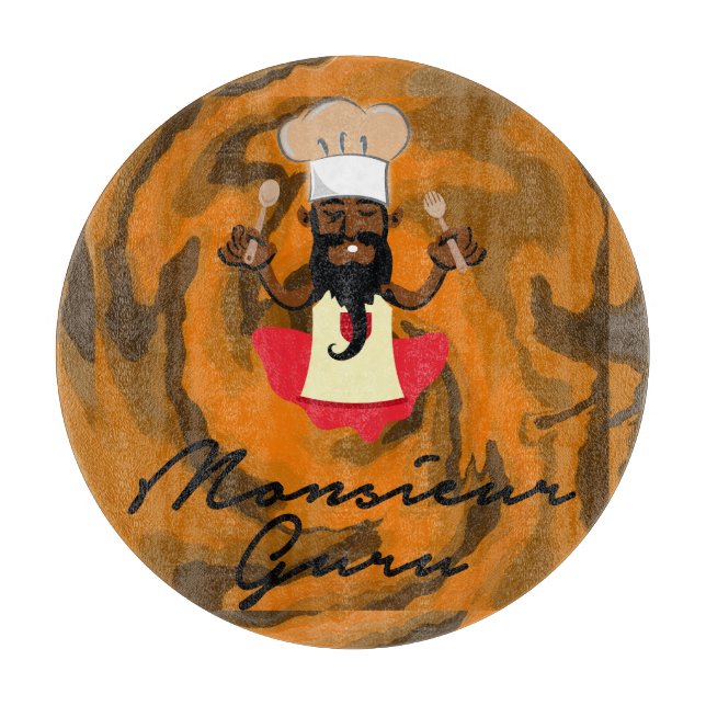 Tabla De Cortar Monsieur Guru 4 (Anverso)
