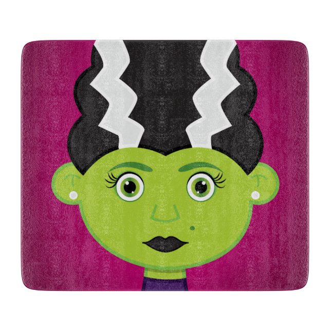 Tabla De Cortar Monstruo chica verde (Anverso)