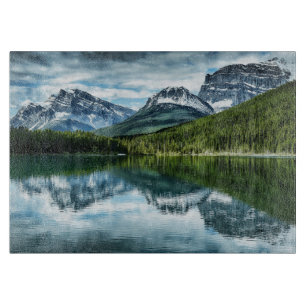 Tabla De Cortar Montañas   Canadian Rockies, Alberta Canadá