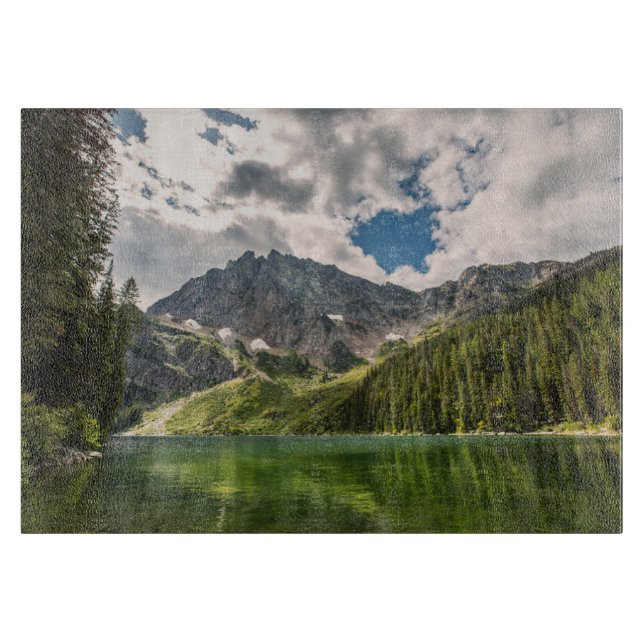 Tabla De Cortar Montañas | Montañas Gabinete, Montana (Anverso)