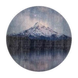 Tabla De Cortar Montañas   Monte Hood Portland, Oregon