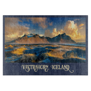 Tabla De Cortar Montañas Vestrahorn, Islandia