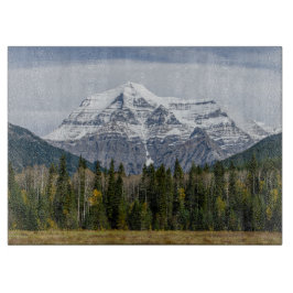 Tabla De Cortar Monte Robson, Fotografía de Paisajes Canadienses