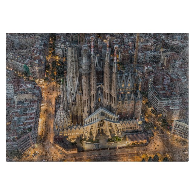 Tabla De Cortar Monumentos | La Sagrada Familia (Anverso)