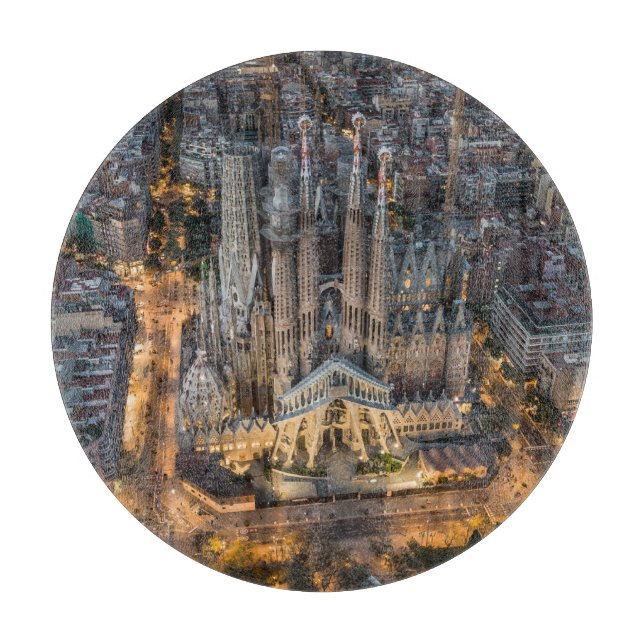 Tabla De Cortar Monumentos | La Sagrada Familia (Anverso)