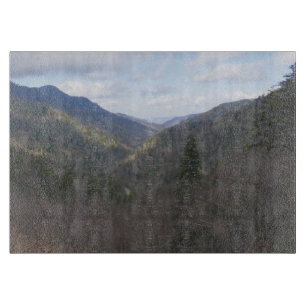 Tabla De Cortar Morton Overlook en las Grandes Montañas Humeantes