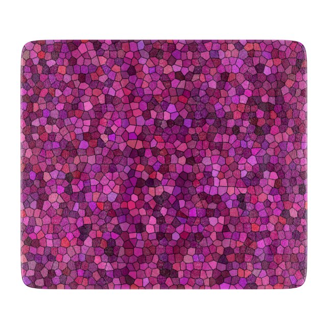 Tabla De Cortar Mosaic Pink (Anverso)