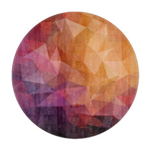 Tabla De Cortar Mosaico del Triángulo: Vintage oscuro