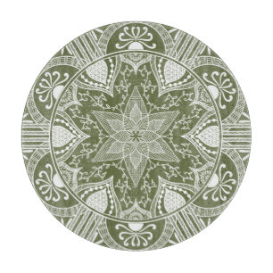 Tabla De Cortar Moss Mandala