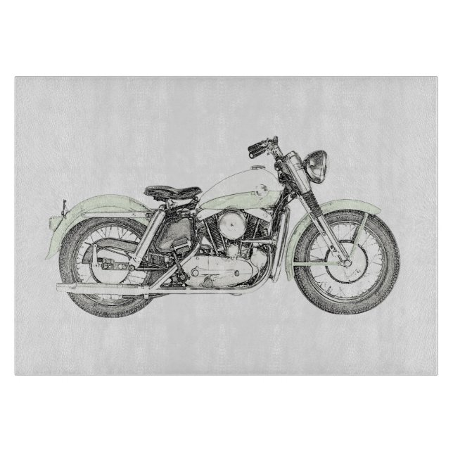Tabla De Cortar Motocicleta 1957 de Sportster (Anverso)