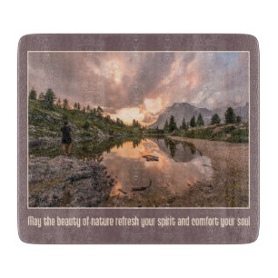 Tabla De Cortar Mountain Pond