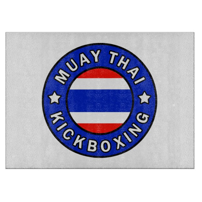 Tabla De Cortar Muay Thai (Anverso)