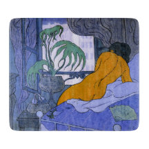 Mujer en la habitación azul (de Paul Ranson)