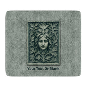 Tabla De Cortar Mujer verde - Piedra