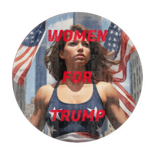 TABLA DE CORTAR MUJERES PARA TRUMP