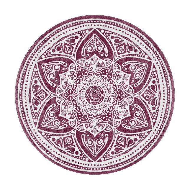 Tabla De Cortar Mulberry Mandala (Anverso)