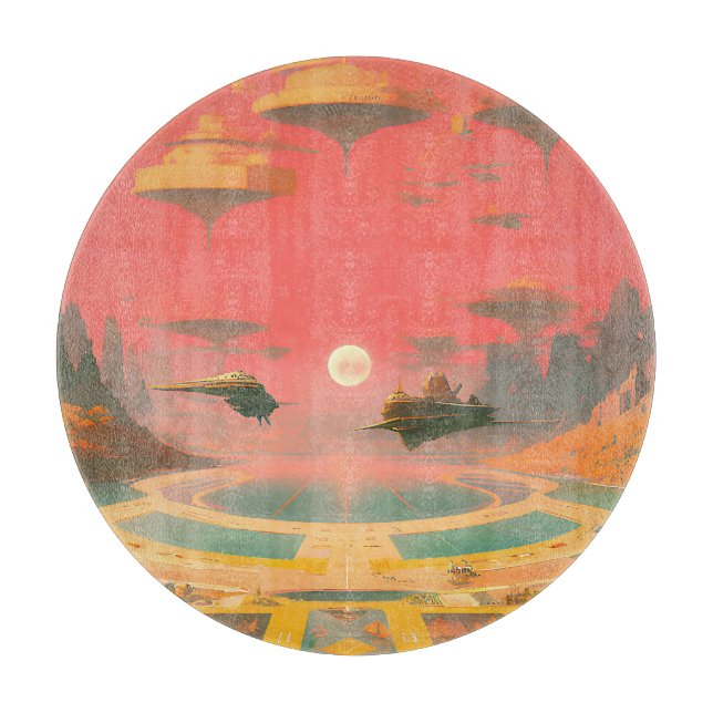 Tabla De Cortar Mundo de sueños (Anverso)