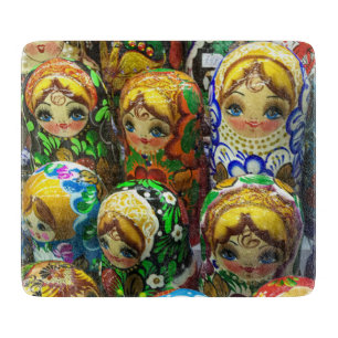 Tabla De Cortar Muñecas Matryoshka Kiosco de Recuerdos Foto de Via