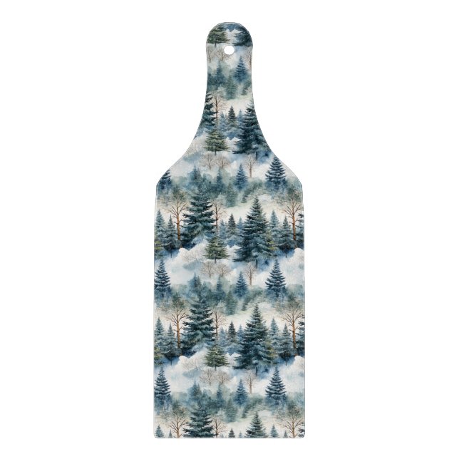 Tabla De Cortar Mystic Evergreen Forest  (Anverso)