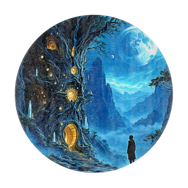 Tabla De Cortar Mystic Tree Home Dreamscape (Anverso)