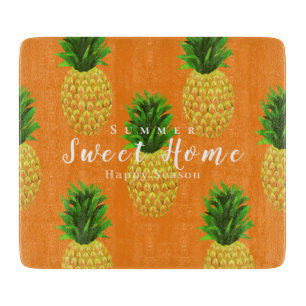 Tabla De Cortar Naranja de piña