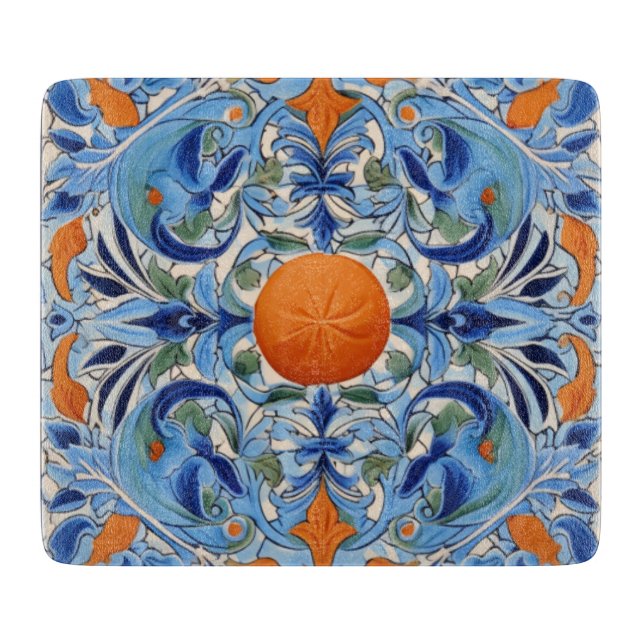 Tabla De Cortar Naranja Grove (Anverso)