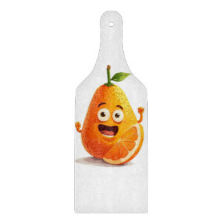 Tabla De Cortar Naranja riendo