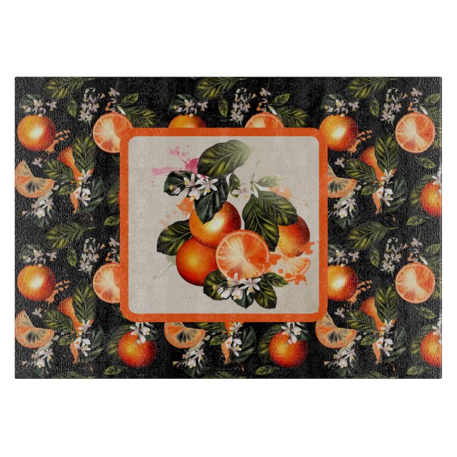 Tabla De Cortar Naranjas frescos (Anverso)
