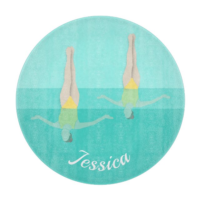 Tabla De Cortar Natación artística (Anverso)