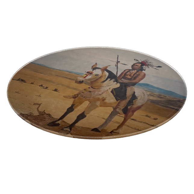 Tabla De Cortar Navajo, por Gary Poling (Borde)