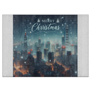 Tabla de cortar navidad