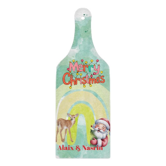 Tabla De Cortar Navidad  (Anverso)