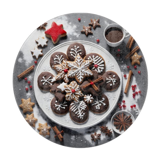 Tabla De Cortar Navidad 1 - 001 (Anverso)