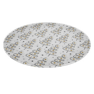 Tabla De Cortar Navidad del "Árbol Giratorio"