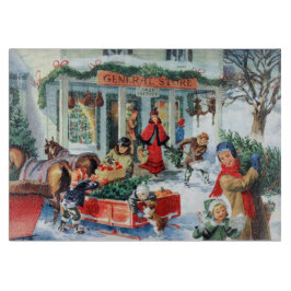 Tabla De Cortar Navidad retro vintage